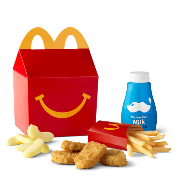 4 Piece Chicken McNuggets® Happy Meal® Price, Nutrition, Allergen